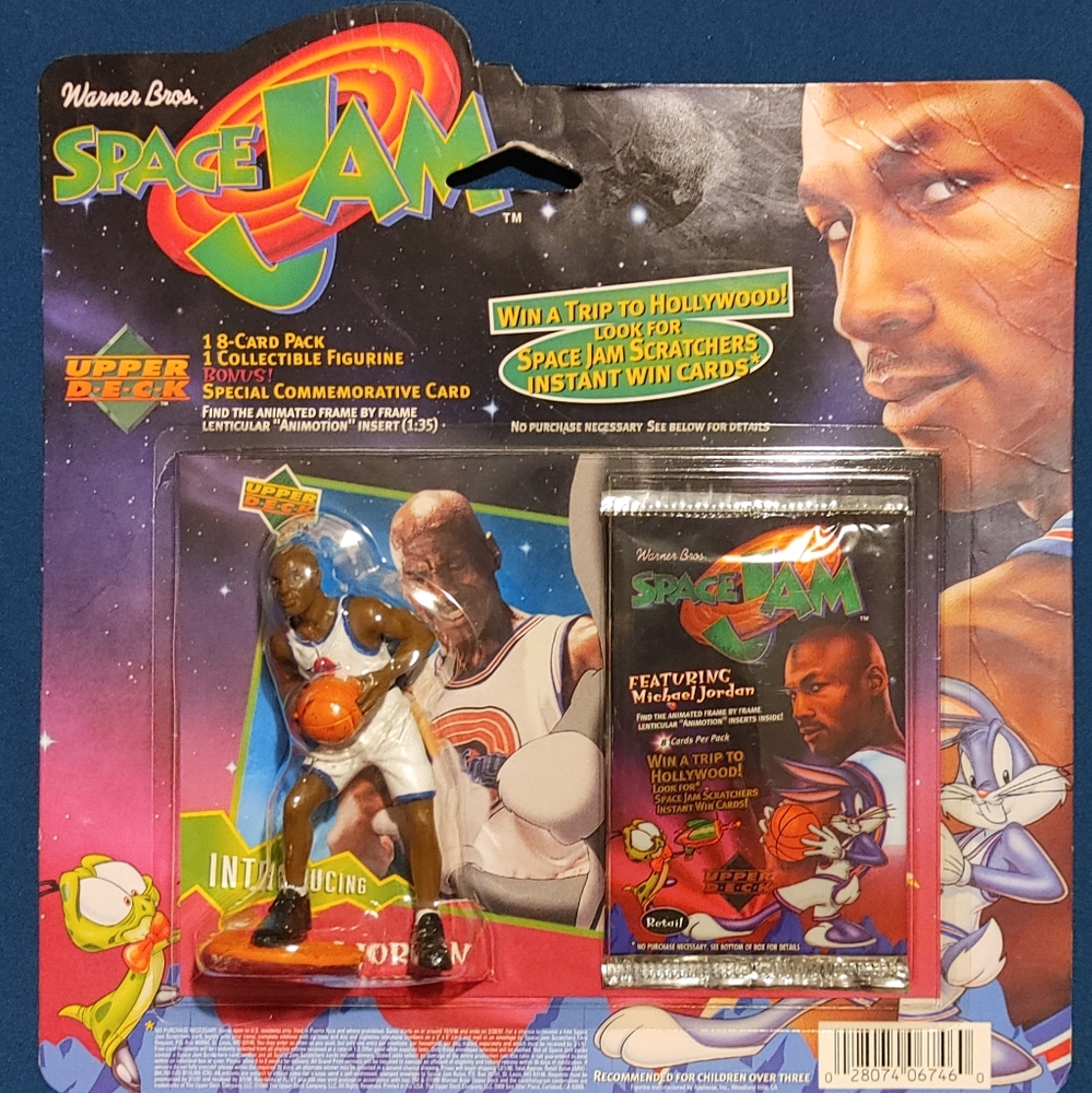 *RARE* Unopened Michael Jordan card set with toy